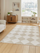 Next Think Lyna J0529 Beige Modern Rug- Buy online at McGrocer