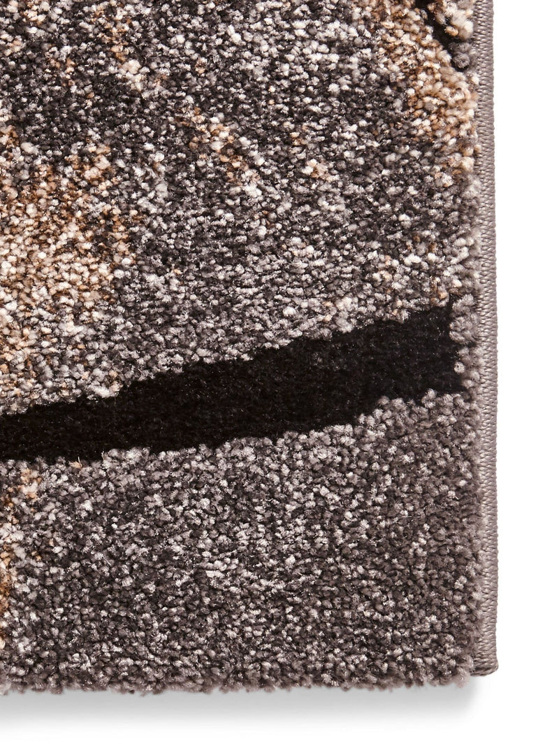 Think Rugs Beige Woodland modern rug imported from the UK