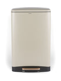 Salter cream 50 litre pedal bin (British brand)