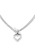 Tommy Hilfiger stainless steel toggle heart necklace, UK version