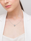 Tommy Hilfiger Silver Tone Crystal Necklace (British brand)