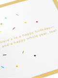 Hallmark Disney Mickey Mouse Pluto pop-up card, UK version
