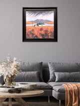 Next The Art Group Red Loch Erisort Autumn Framed Canvas Art Print- Buy online at McGrocer