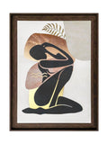 The Art Group Cream Lady framed canvas 58x78 cm, UK version