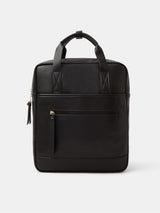 Next Accessorize Black Faux Leather Backpack- Buy online at McGrocer