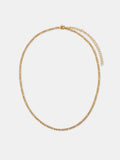 Accessorize gold tone Figaro chain necklace - British product