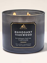 Next Bath & Body Works Mahogany Teakwood 3 Wick Candle 411g- Buy online at McGrocer