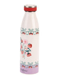 Cath Kidston pink raspberry water bottle 350ml (British brand)