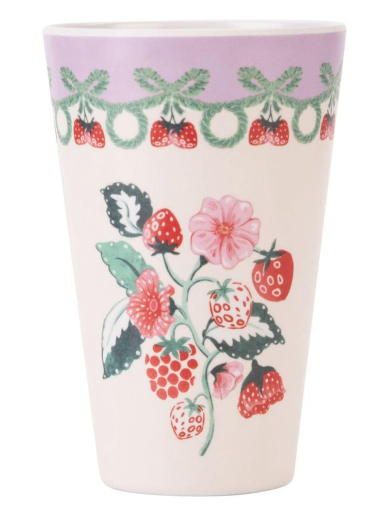 Cath Kidston pink raspberry melamine tumblers set of 4 - British product