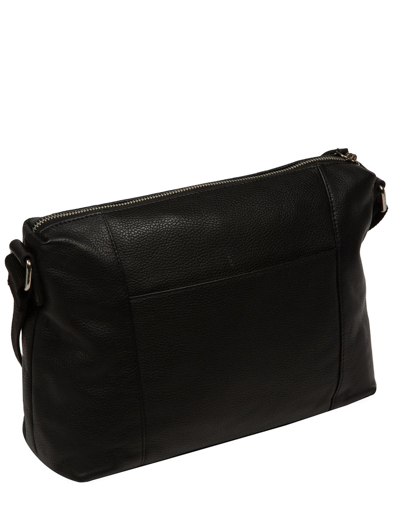 Cultured London Black Cherry shoulder bag (British brand)