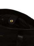 Pure Luxuries London black mochi leather tote bag, imported from the UK