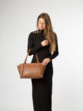 Pure Luxuries brown Mimi leather handbag, UK version
