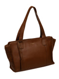 Pure Luxuries brown Mimi leather handbag, UK version