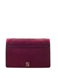 Moda in Pelle red V-shape clutch bag - British product