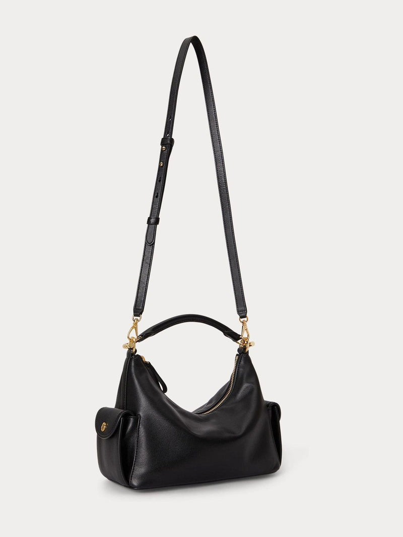 Lauren Ralph Lauren small Blaike leather cross-body bag - British product