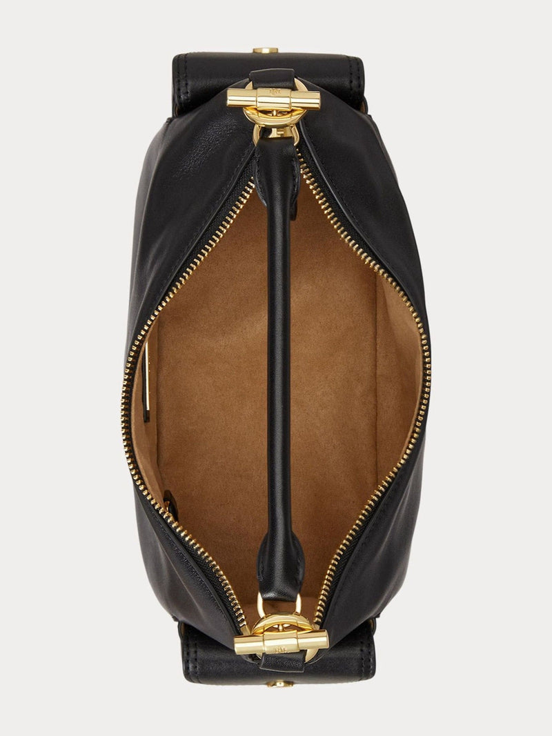Lauren Ralph Lauren small Blaike leather cross-body bag - British product