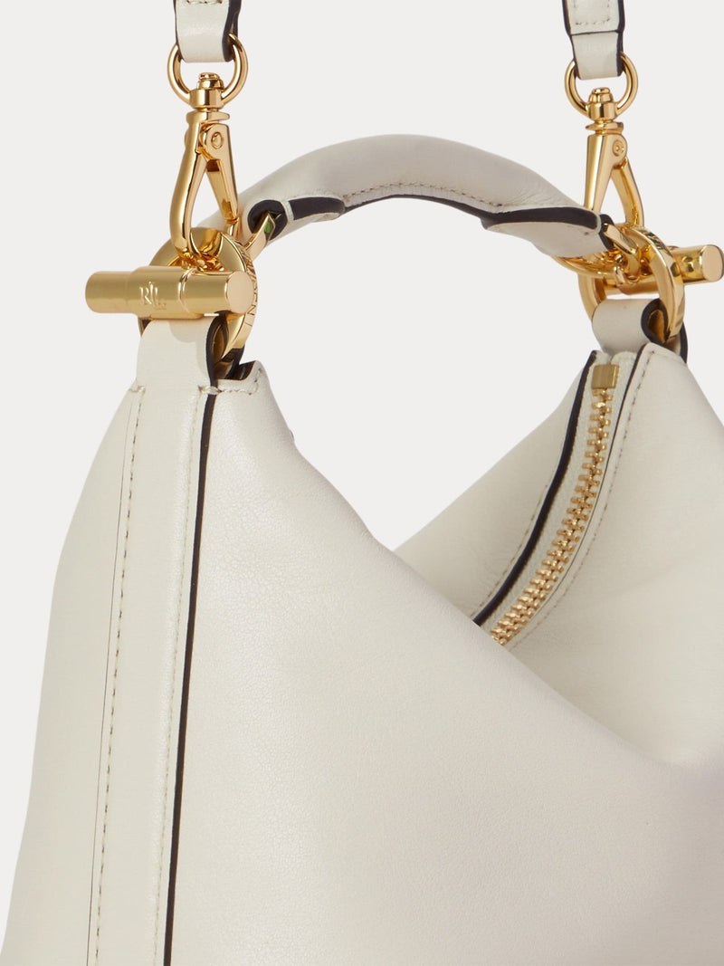 Lauren Ralph Lauren white Blake mini shoulder bag, UK version