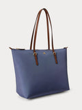 Lauren Ralph Lauren blue Keaton tote bag medium, imported from the UK