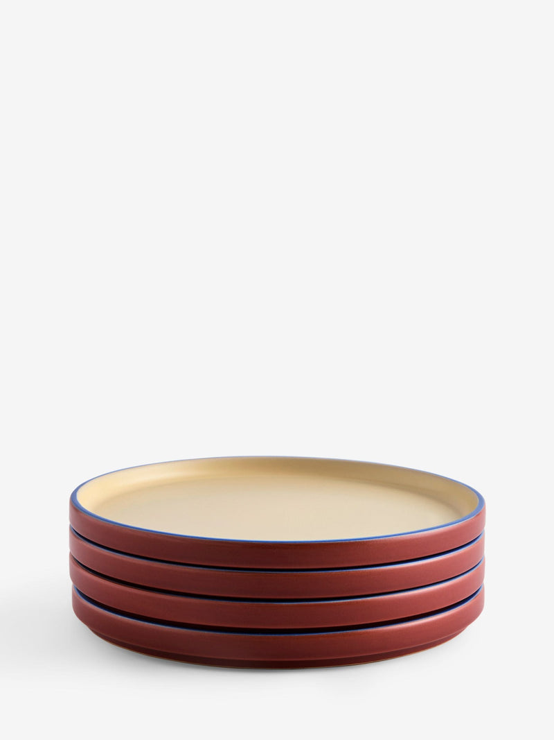 MADE.COM Allesio brown side plates set of 4, UK version