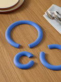 MADE.COM blue silicone trivet 19x19x30cm (British brand)