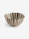 MADE.COM Bernardo brown serving bowl stoneware 25cm (British brand)