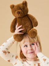 Next MORI Brown Billie Bear Supersoft Plush Toy- Buy online at McGrocer