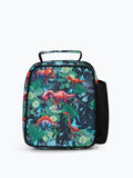 Hype Green Jungle Dino lunch bag for kids, UK version