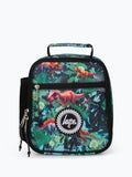Hype Green Jungle Dino lunch bag for kids, UK version