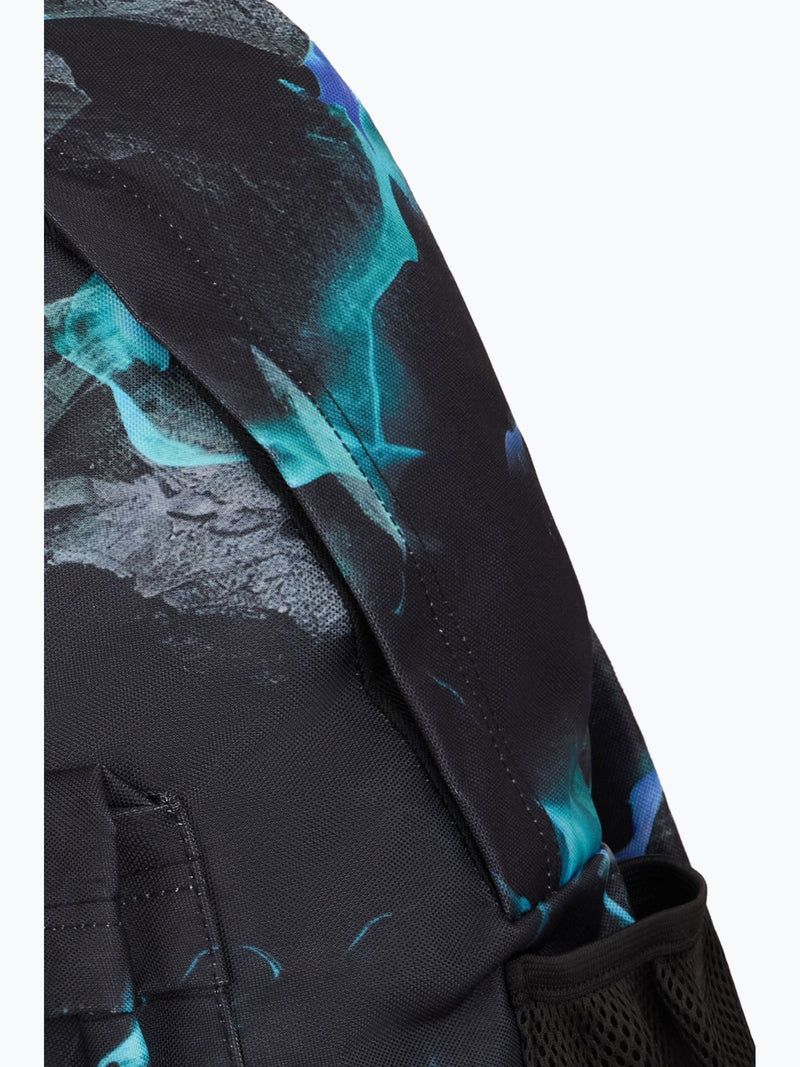 Hype Blue Backpack with vapour-effect print - British product