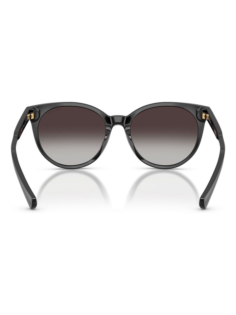 Ralph Lauren black phantos acetate sunglasses grey gradient lenses (British brand)