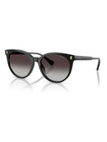 Ralph Lauren black phantos acetate sunglasses grey gradient lenses (British brand)