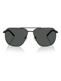 Armani Exchange pilot sunglasses matte black grey lenses - British product