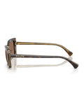 Ralph Lauren brown rectangle sunglasses (British brand)
