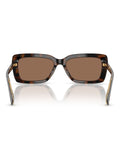Ralph Lauren brown rectangle sunglasses (British brand)