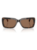 Ralph Lauren brown rectangle sunglasses (British brand)