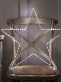 Lights4fun 60cm dual colour LED star silhouette light (British brand)