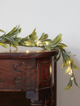Next Lights4fun Pre-Lit Christmas Garland Mistletoe 1.5m- Buy online at McGrocer