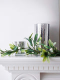 Lights4fun pre-lit mistletoe Christmas garland 1.5m, UK version