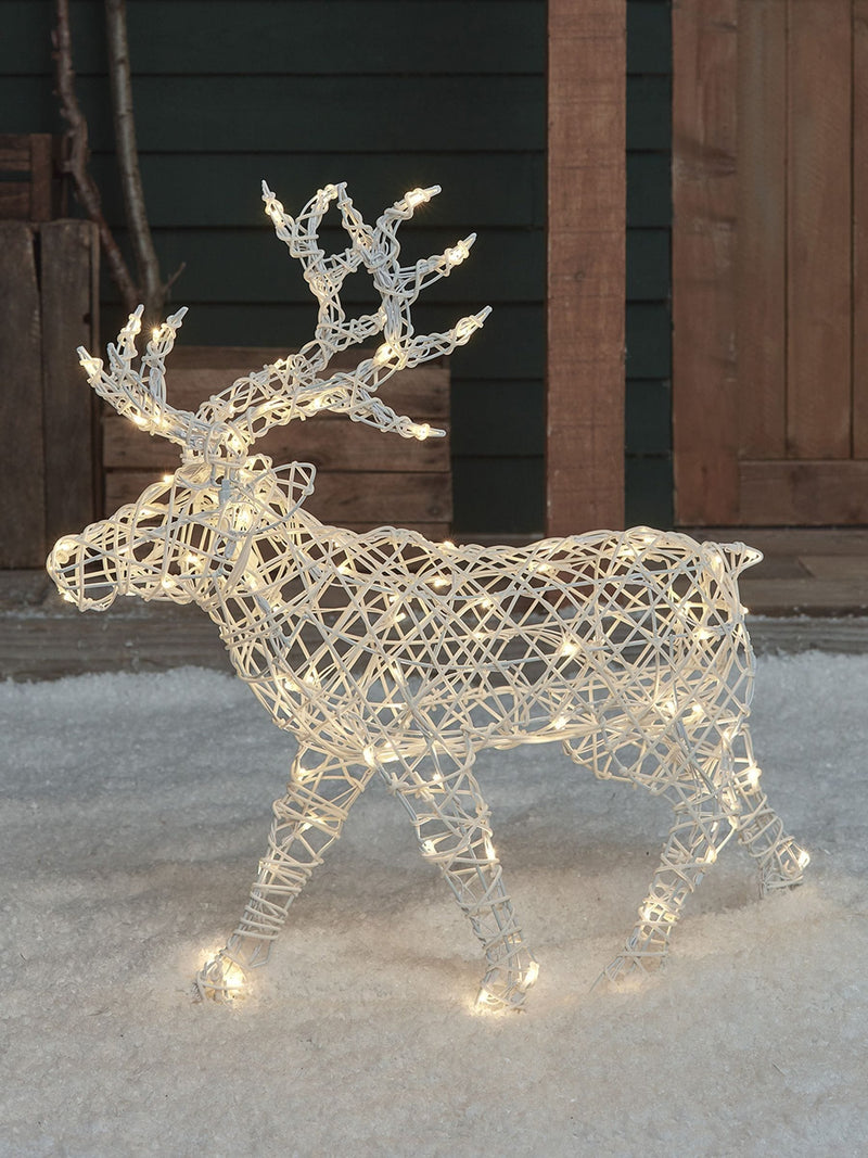 Lights4fun Arkendale outdoor reindeer 70cm (British brand)