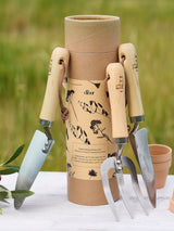Next Dibor Set of 3 Brown Garden Tools with Storage Tube 35x11x11cm- Buy online at McGrocer