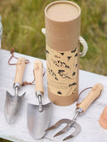 Dibor garden tool set with storage tube, UK version
