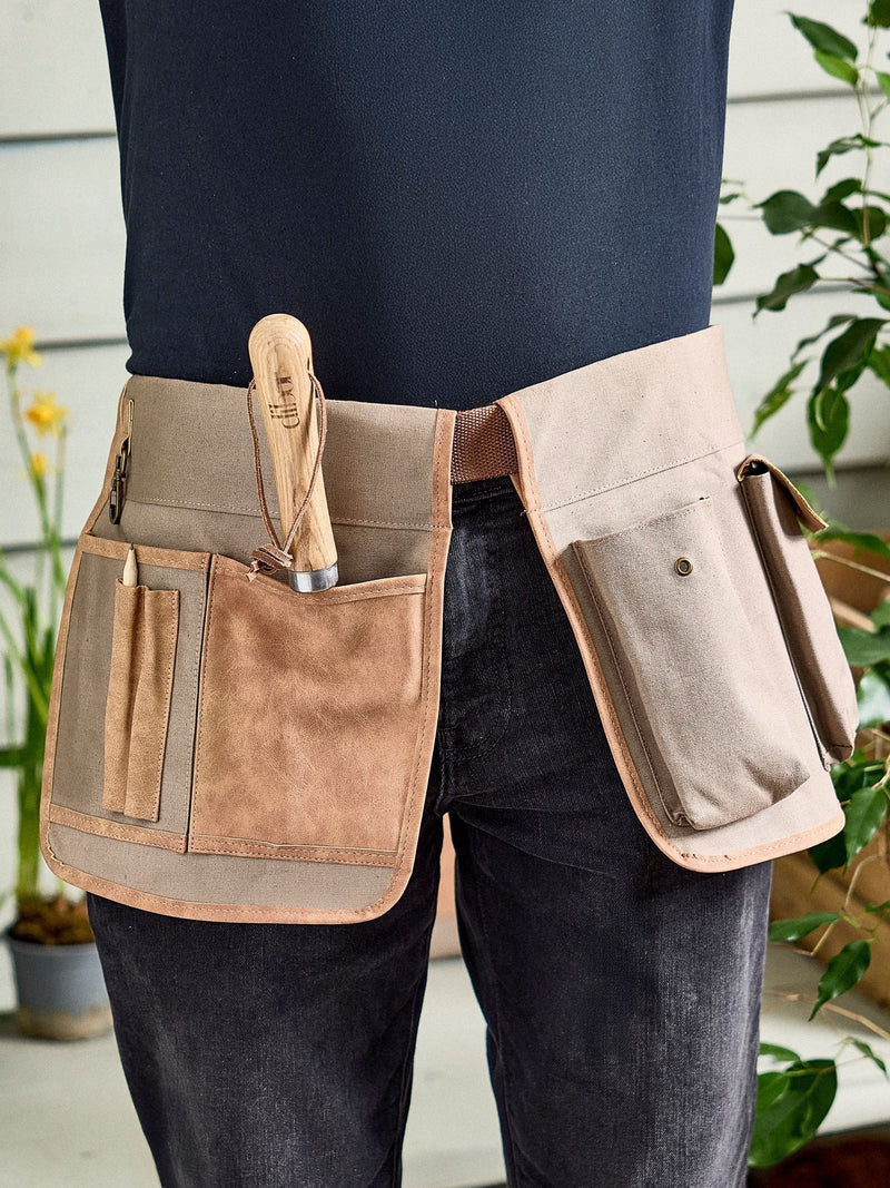 Dibor brown khaki gardening tool belt 62x28cm - British product