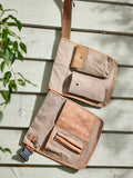 Dibor brown khaki gardening tool belt 62x28cm - British product