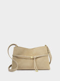 Katie Loxton cross-body bag Natural Desert Sand suedette, UK version