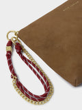 Katie Loxton shoulder bag caramel suedette cord small - British product