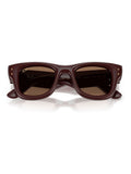 Ray-Ban brown Wayfarer Puffer sunglasses (British brand)
