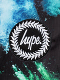 Hype green chalk dust drawstring bag, polyester material (British brand)