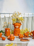 Sass & Belle Highland cow ceramic vase, imported from the UK