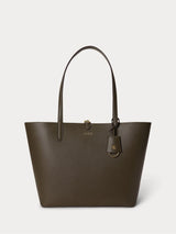 Next Lauren Ralph Lauren Green Medium Reversible Tote Bag- Buy online at McGrocer