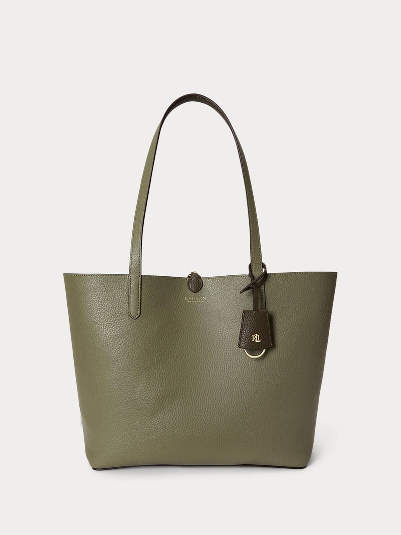 Lauren Ralph Lauren medium reversible tote bag green (British brand)